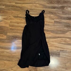 Pacsun Beverly and Beck Black Midi Dress